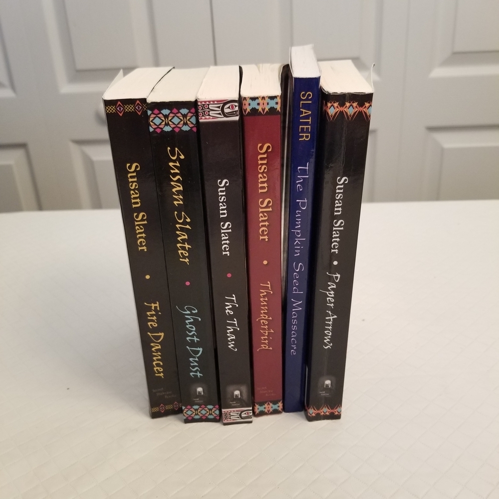 Susan Slater Novels Mysteries, Zany Chick-lit Set Of 6 Paperbacks